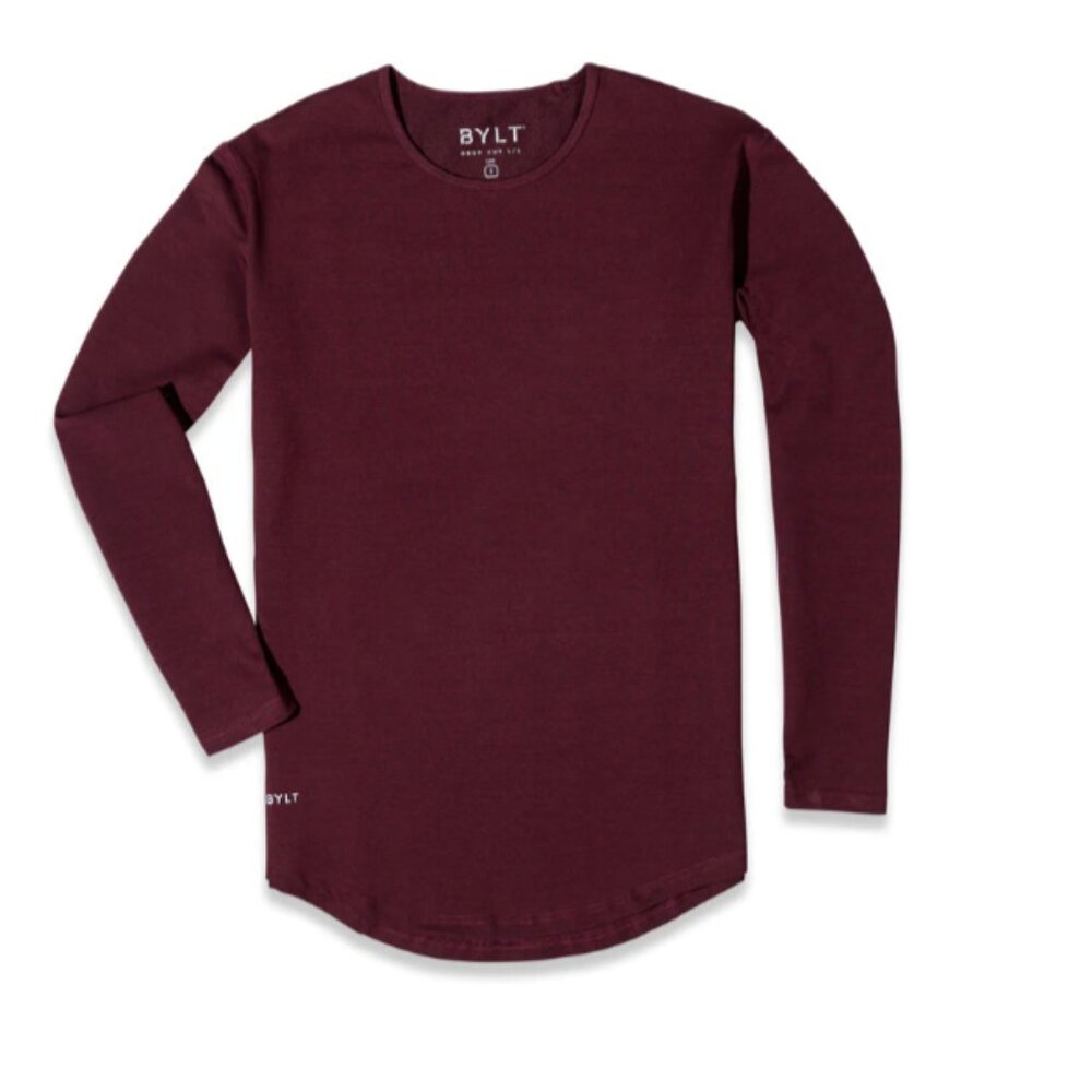 Men's BYLT long sleeve LUX long sleeve T-shirts size Medium (Multiple colors)